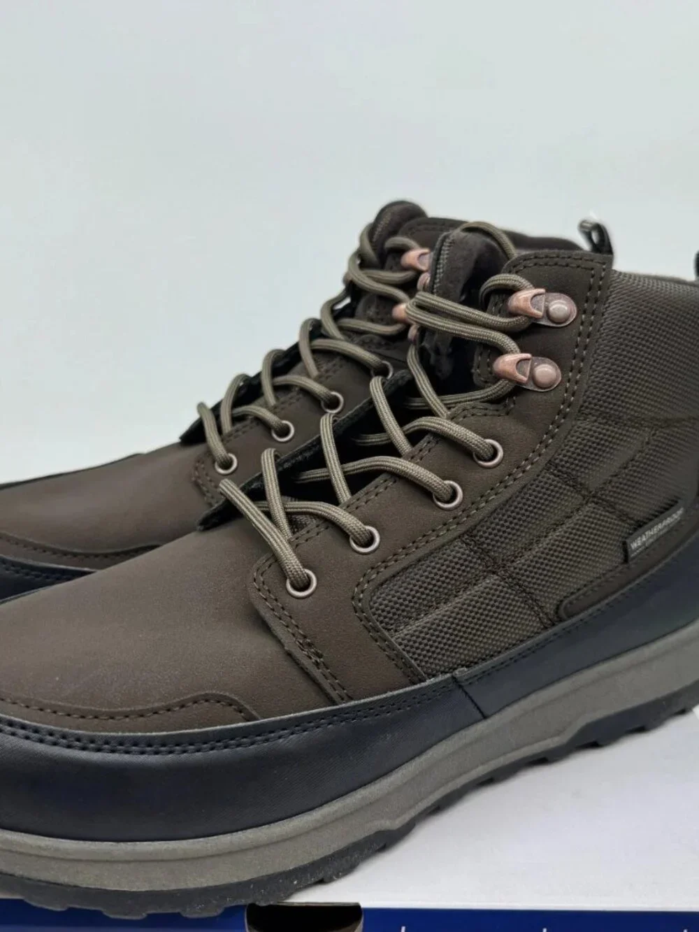 *NEW* Weatherproof Jenkins Boot Mens Brown Memory Foam Duck Boot (sz 12)